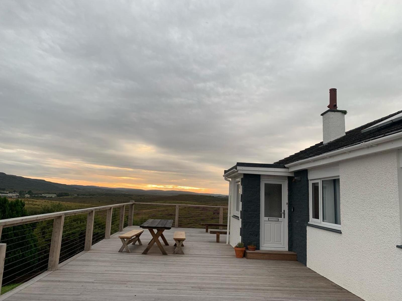 Villa Hillview Portree Isle Of Skye Self Catering House Exterior foto